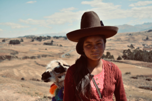 Mädchen aus den Anden, Peru